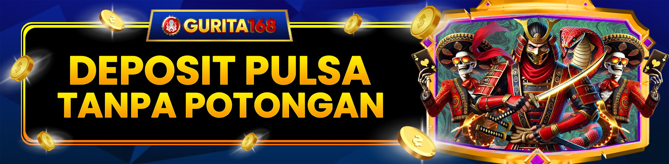 DEPOSIT PULSA TANPA POTONGAN